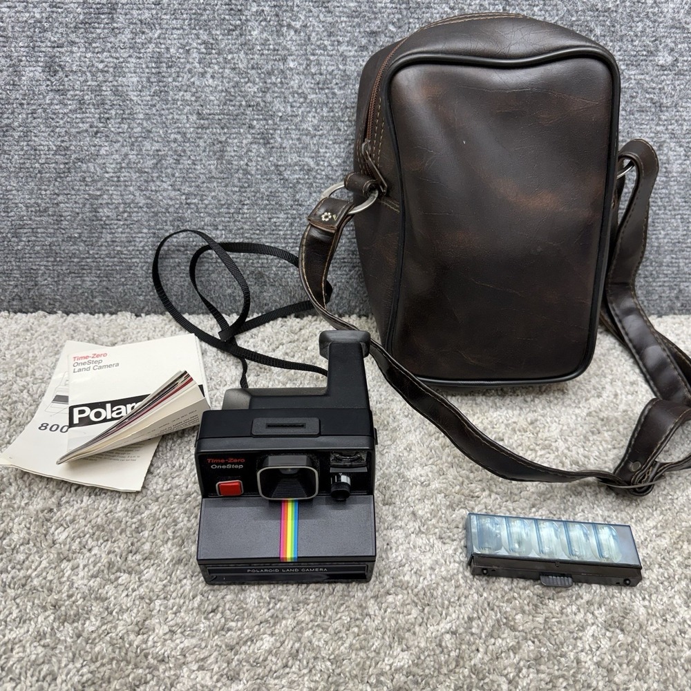 Vintage Polaroid instant land camera time zero one stepβ AS IS untested